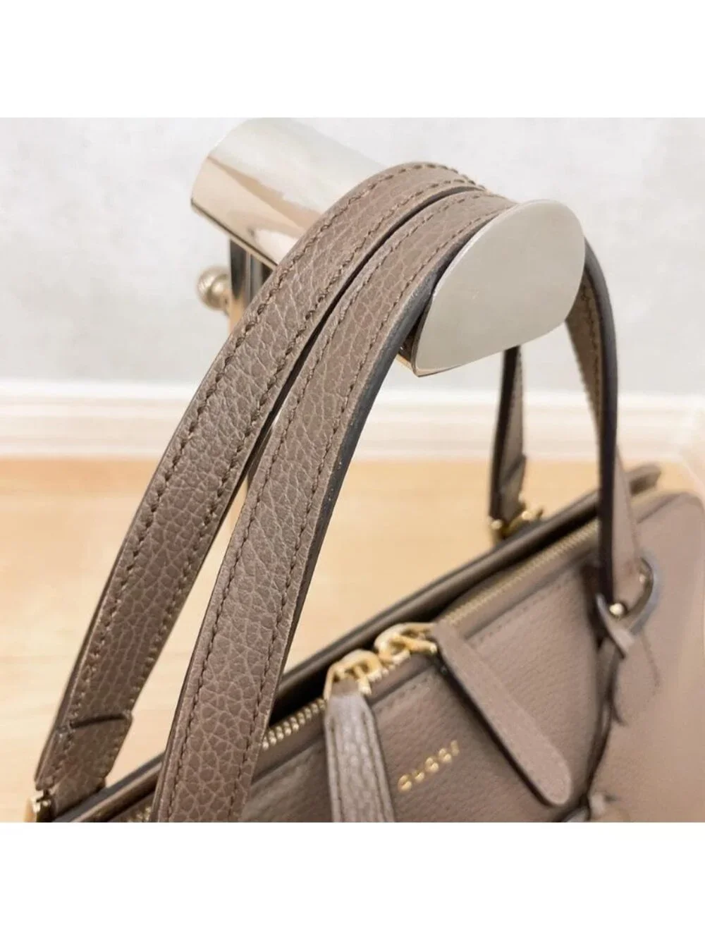 Gucci Shoulder Bag 2-Way Gray
